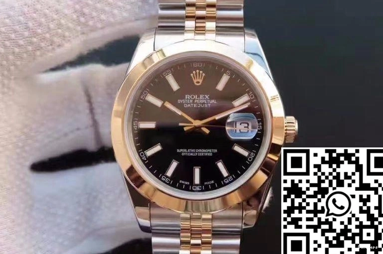 Rolex Gold 126303 Wrapped Black Datejust Dial 41 0428